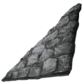 Sloped Stone Wall Left from Ark: Survival Evolved